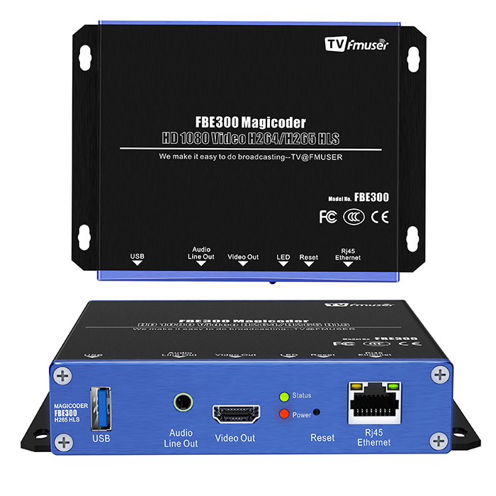 FMUSER FBE300 Video Streaming Magicoder IPTV Transcoder